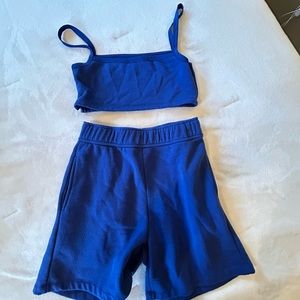 Princess Polly two piece set blue